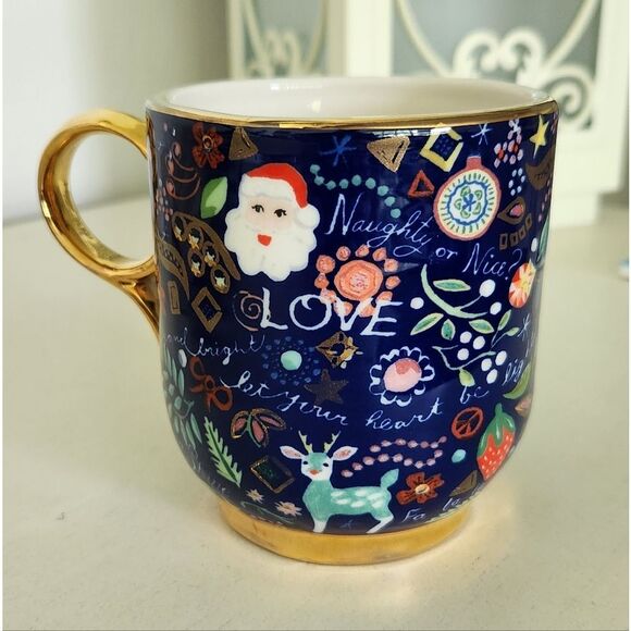 Anthropologie Christmas Mug! - Picture 1 of 5